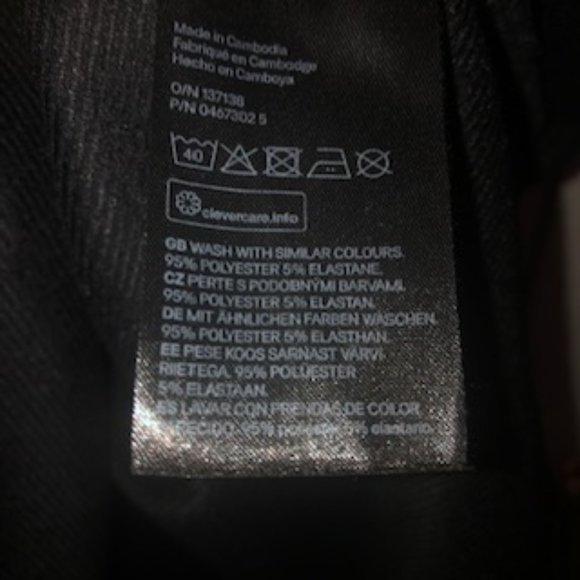 Divided by H&M Black Skater Skirt Tank Dress - Picture 4 of 4